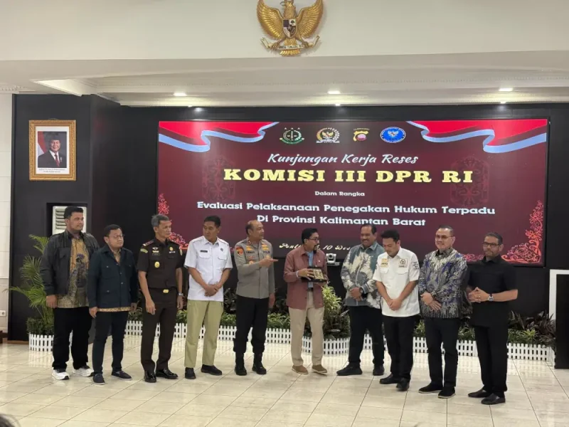Kunjungan Kerja Komisi III DPR RI ke Kalimantan Barat